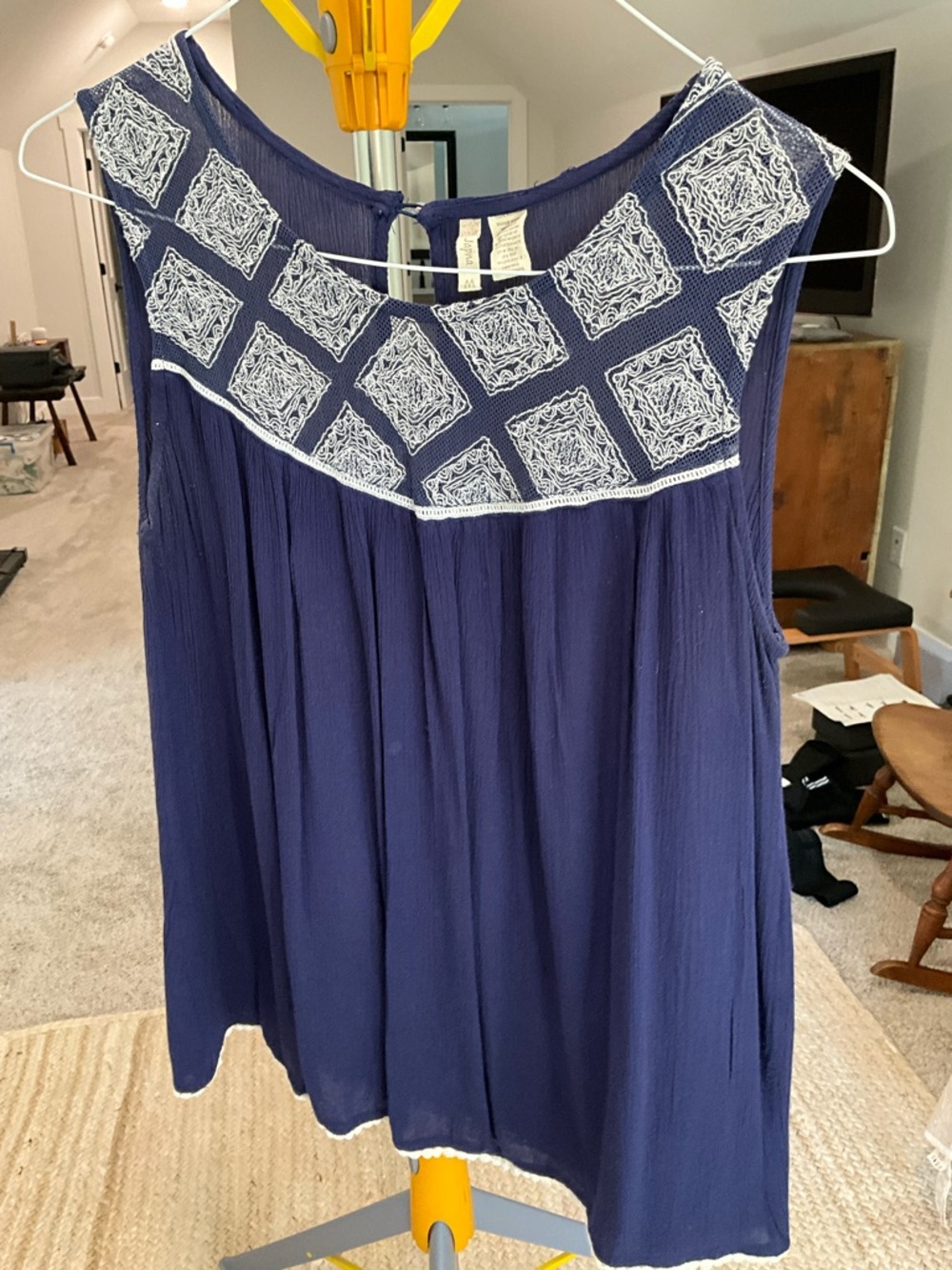 Sleeveless top